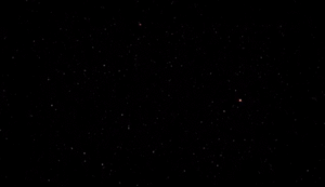 Billede af en stjernehimmel fra børnesang Under Stjernerne på himlen